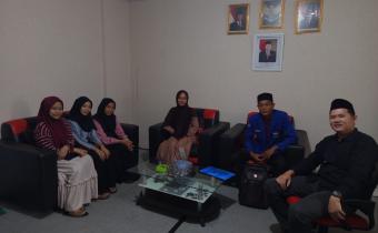 Kordiv HPPH Bengkulu Selatan M. Arif Hidayat menerima audiensi dari PMII Bengkulu Selatan