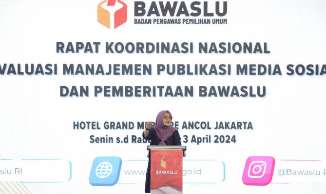 Bawaslu Bengkulu Selatan, Rakornas Evaluasi Pemberitaan dan Media Sosial