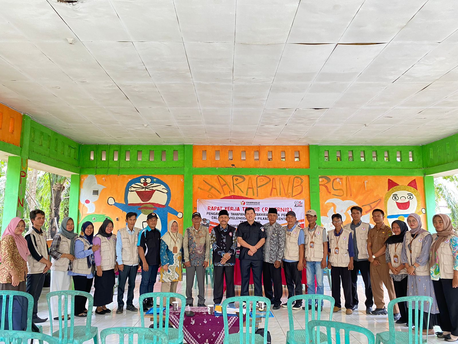 M Arif Hidayat Paparkan Pengawasan Daftar Pemilih pada jajaran Panwaslu Kecamatan Kedurang Ilir